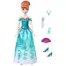 Ľadové kráľovstvo: Kúzelné prekvapenie Anna bábika s vejárikom - Mattel