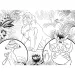 Leví kráľ 2 v 1 24-dielne Eco mini puzzle a omaľovánka 35x25 cm - Lisciani