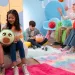 Little Biggies: Nafukovacia mini plyšová jahoda