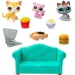 Littlest Pet Shop: Diner Dash 3-dielna herná súprava s figúrkami mačiek