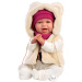 Llorens: Mimi 42 cm plačúca bábika v sade Love Bear s medvedíkom
