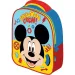 Luna: Detský 3D batoh s motívom Mickey Mouse, 26x10x32 cm