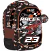 Luna: Must Team Street Racer auto zaoblený trojkomorový školský batoh, ruksak 32x18x43 cm