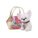 Luna: Plyšové šteniatko Pet Family v taške pre psa, 20 cm
