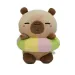 Luna: Squishcuties kapybara plyšová hračka v farebnom donute 21 cm