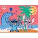 Luna: Stitch 4-v-1 puzzle set