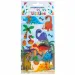 Luna: The Littlies dinosaurové Pufi Nálepky set 10x22cm