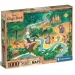 Mapa príbehu Kniha džungle 1000 dielikov puzzle - Clementoni
