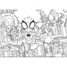 Marvel Spidey 2 v 1 maxi 4x48-dielne puzzle a omaľovánka 35x25 cm - Lisciani