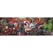 Marvel superhrdinovia 1000 dieliková panoráma puzzle 98x33cm - Clementoni