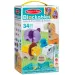Melissa&amp;Doug: Blockables - Drevená safari zvieratková herná súprava - Spin Master