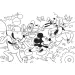 Mickey Mouse 2 v 1, 250-dielikové puzzle a omaľovánka 50x35 cm – Lisciani