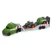 Mikro prepravný kamión s traktorom Fendt a lisom na balíky - Dickie Toys