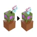 Minecraft Reveal minifigúrka v úložnom boxe - Dub - Mattel