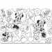 Minnie myška 2 v 1, 60-dielne puzzle a omaľovánka 50x35 cm – Lisciani