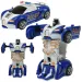 Model auta: Transformovateľný Bugatti Veyron s kolesami na pružinách v rôznych variantoch, 13 cm, 1 ks