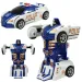 Model auta: Transformovateľný Bugatti Veyron s kolesami na pružinách v rôznych variantoch, 13 cm, 1 ks