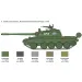 Model tanku T-55A od Italeri v mierke 1/72