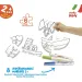Moja prvá sada farebných puzzle pre bábätká - Carioca