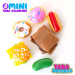 Mushmeez: DIY mäkké, squishy mini dobroty, 3-dielová sada, rôzne, 1 ks