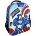 Must... Captain America zaoblený detský batoh 27x10x31 cm
