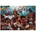Múzejná zbierka: Bruegel - Pád vzbúrených anjelov 1000-dielne puzzle s plagátom - Clementoni