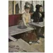 Múzejná zbierka: Edgar Degas - V kaviarni 1000-dielne puzzle s plagátom - Clementoni