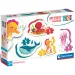 MyFirst Puzzle: 4 v 1 podvodné zvieratá Supercolor detské puzzle - Clementoni