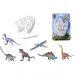 Nature World Dino - Súprava na vyrezávanie s prekvapením dinosauřích odtlačkov nôh - Simba Toys