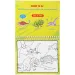 Omaľovánka s vodovými farbami – Dinosaury