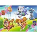 Paw Patrol 100-dieliková trblietavá puzzle - Trefl