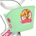 Paw Patrol Skye 14” detský bicykel s košíkom a sedačkou pre bábiku v ružovo-mentolovej farbe – bicykel Dino Bikes