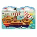 Pirátsky plyšový nálepky set - Melissa &amp; Doug