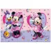 Plastový obrus s motívom Minnie Mouse a Daisy, 120x180 cm.