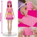 Play-Doh: Barbie srdcia a vlasová koruna modelovacia sada s bábikou – Hasbro