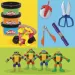 Play-Doh: Súprava na hranie Tini ninja korytnačky cowabunga creations - Hasbro