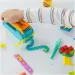 Play-Doh: Zábavná továrnička - začiatočnícka sada s 3 kelímkami modelovacej hmoty 170g