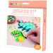 PlayBox: 5 mm MIDI kreatív sada s dinosaurom na zažehľovacie korálky