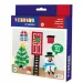 PlayBox: 5mm MIDI žehliace korálky, 2000 kusov - Vianočná nálada