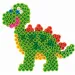 PlayBox: 9 mm zažehlovacie korálky základ 5 ks dinosaurus
