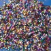 PlayBox: Balenie farebných flitrov 6mm priemer 100g