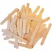 PlayBox: Dekoračné drevené paličky so zaoblenými rohmi 150x18mm balenie 100 ks