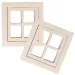 PlayBox: Drevená sada okien 2ks 8x8,5cm