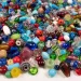 PlayBox: Farebné sklenené korálky na pečenie, dekoračné, balenie 1 kg