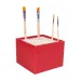 PlayBox: Škatuľa na štetce s 64 miestami, 13x13x10 cm