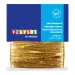 PlayBox: Zlatá farba, kovová dekoračná stuha 10m x 3mm