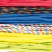 Playbox: Sada farebných uzlovacích lán – 3,4 mm, 6 x 2,6 m