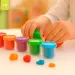 Playgo: Jednorožcová farebná plastelína sada 6x56g