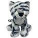 Plušový biely tiger 21cm