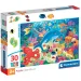 Podmorské dobrodružstvá 30-dielna supercolor puzzle - Clementoni
